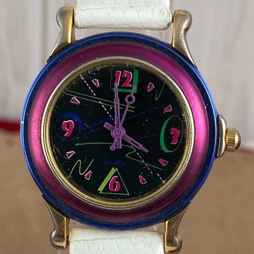 Vintage Quemex Crazy Time Fun Party Watch